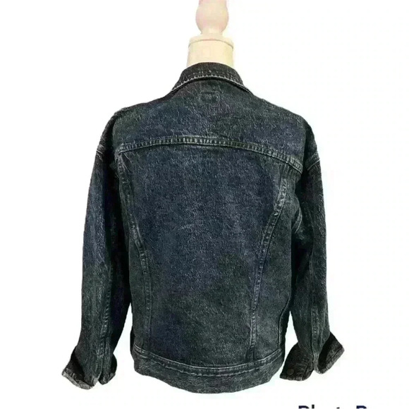 VINTAGE 80s Lee denim jean jacket - Picture 6 of 16